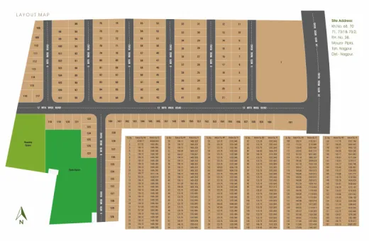  1341 Sq.ft. Residential Plot for Sale in Pipla, Nagpur