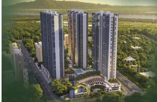 2 BHK 702 Sq.ft. Apartment for Sale in Ghodbunder Road, Thane