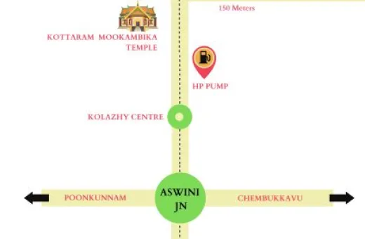 3 BHK 1686 Sq.ft. House for Sale in Kolazhy, Thrissur