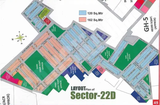  162 Sq. Meter Residential Plot for Sale in Sector 22D, Greater Noida West