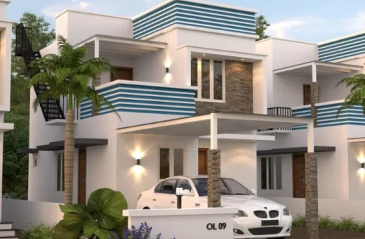 3 BHK 1100 Sq.ft. House for Sale in Chandranagar Colony, Palakkad