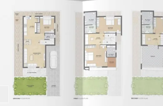 4 BHK 200 Sq. Yards House for Sale in Sargaasan, Gandhinagar