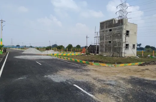  933 Sq.ft. Residential Plot for Sale in Karanodai, Chennai