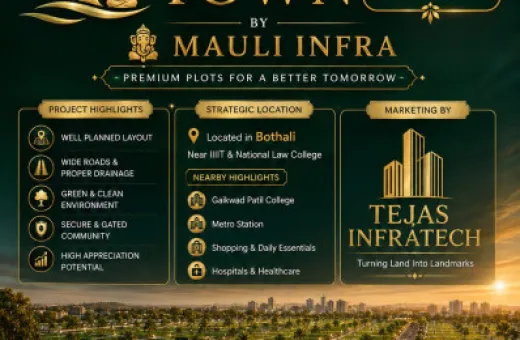  1000 Sq.ft. Residential Plot for Sale in Bothli, Nagpur