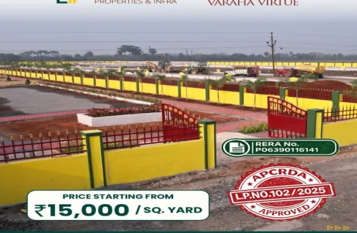  183 Sq. Yards Residential Plot for Sale in Pamarru, Vijayawada