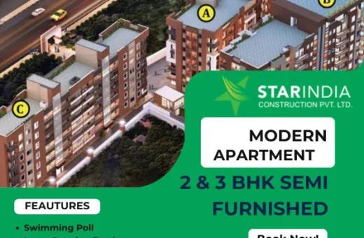 2 BHK 1200 Sq.ft. Apartment for Sale in Bailey Road, Patna