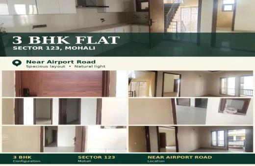 3 BHK 117 Sq. Yards Apartment for Sale in Sector 123 Mohali