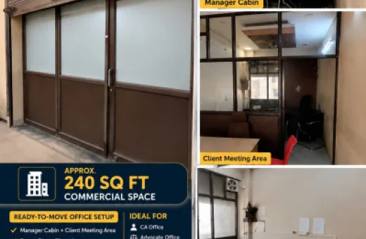  480 Sq.ft. Commercial Shop for Rent in Garh Road, Meerut