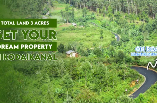  3 Acre Agricultural/Farm Land for Sale in Kodaikanal, Dindigul