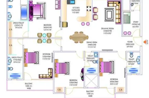 4 BHK 2250 Sq.ft. Builder Floor for Sale in Sector 46 Noida