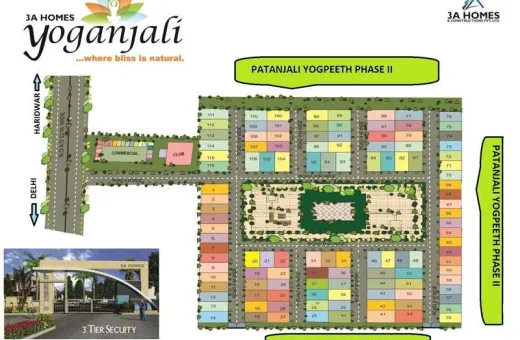  100 Sq. Yards Residential Plot for Sale in Patanjali, Haridwar
