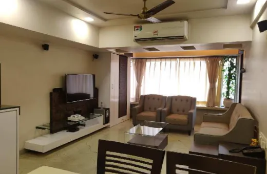 3 BHK 1150 Sq.ft. Apartment for Rent in JVPD Scheme, Juhu, Mumbai